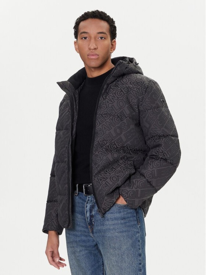 Guess Kurtka zimowa M5BL2D W2752 Szary Regular Fit
