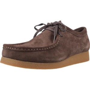 Buty CLARKS WALLABEEEVO SUEDE Brązowy