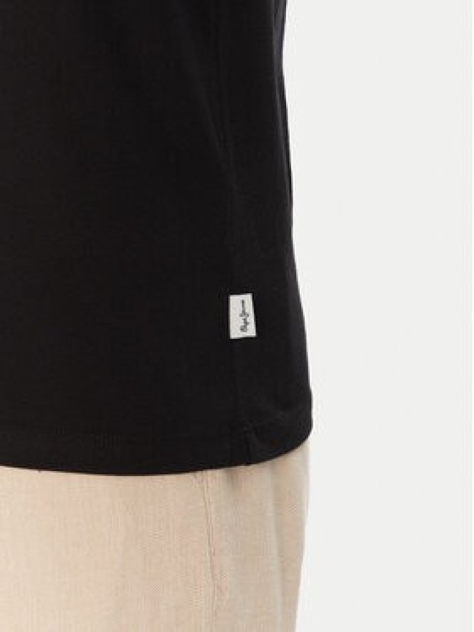 Pepe Jeans T-Shirt Flag PM509720 Czarny Regular Fit