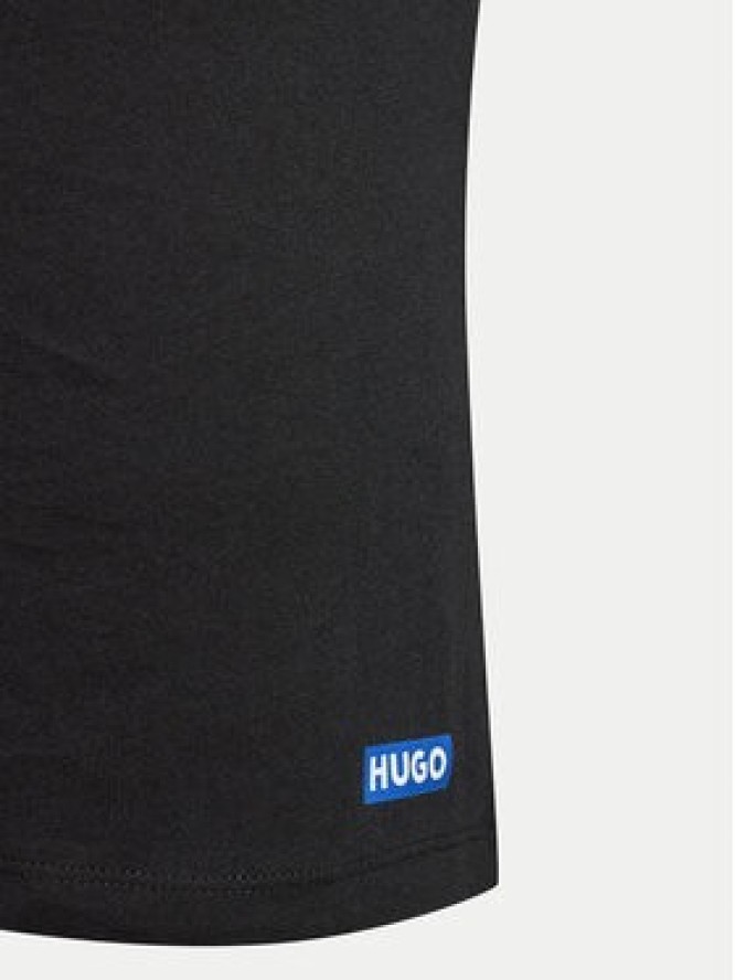HUGO Komplet t-shirtów Naolo 50522383 Czarny Regular Fit