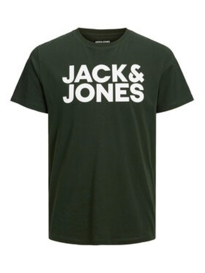 Jack & Jones T-Shirt Corp 12151955 Zielony Standard Fit