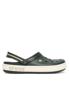 Crocs Klapki Crocband Heritage Clog 213224 Zielony