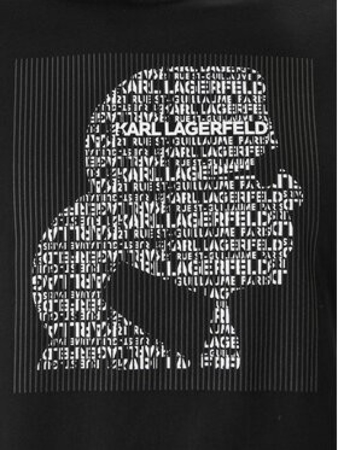 KARL LAGERFELD T-Shirt 755075 561252 Czarny Regular Fit