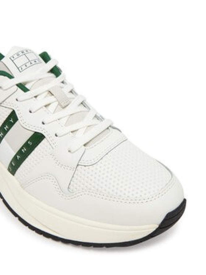 Tommy Jeans Sneakersy Retrocasual Runner EM0EM01528 Biały