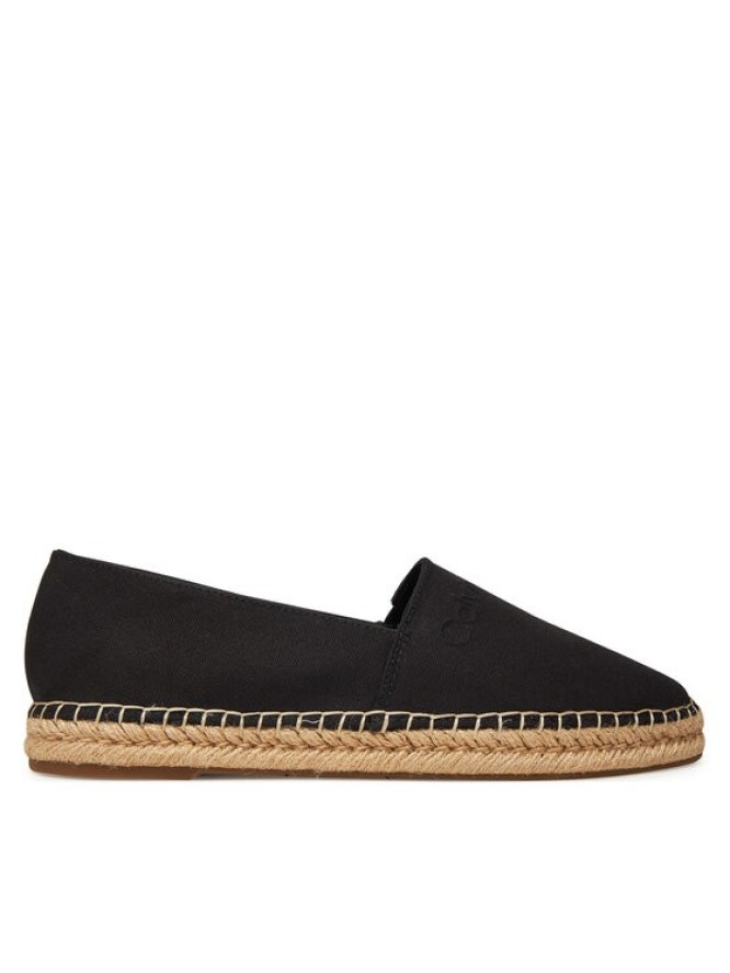 Calvin Klein Espadryle Espadrille Cv Logo HM0HM01808 Czarny
