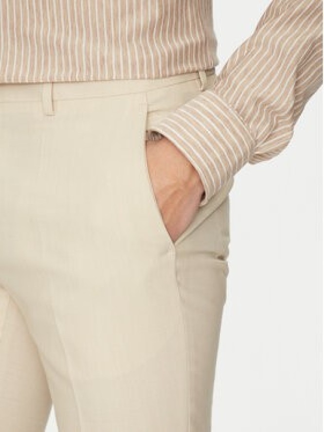 HUGO Garnitur Arti/Hesten232X 50540341 Beżowy Extra Slim Fit