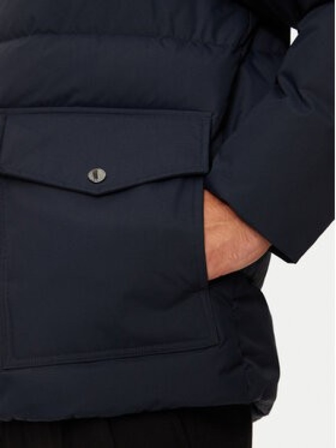 Tommy Hilfiger Kurtka zimowa Rockie MW0MW37125 Granatowy Regular Fit