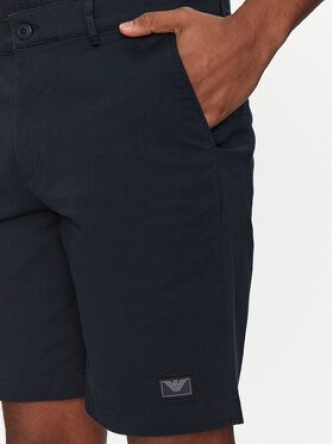 Emporio Armani Underwear Szorty materiałowe EM000591 AF12336 UB102 Granatowy Regular Fit
