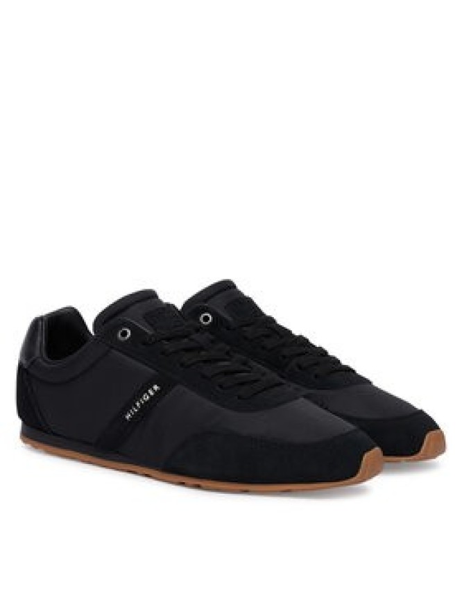 Tommy Hilfiger Sneakersy Th Lo Run Icon Summer Mix FM0FM05905 Czarny