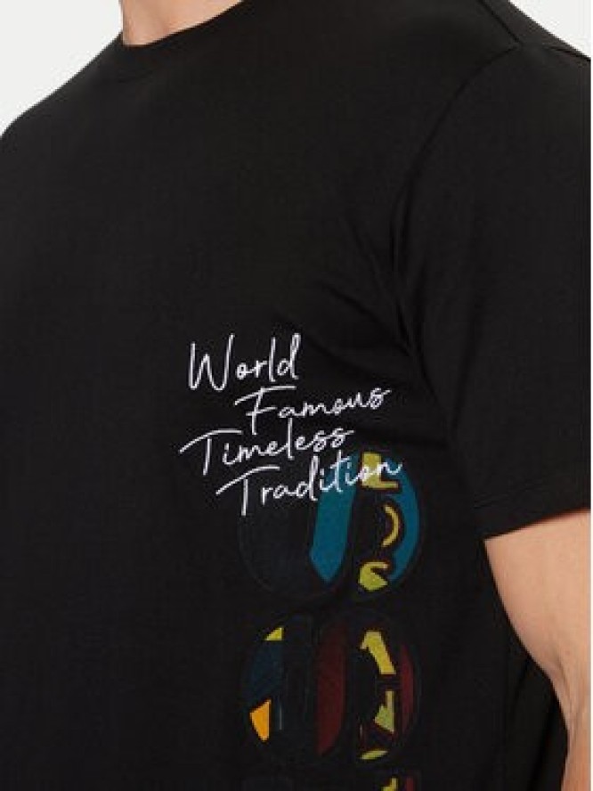 Guess T-Shirt M5RI01 KCHA1 Czarny Regular Fit