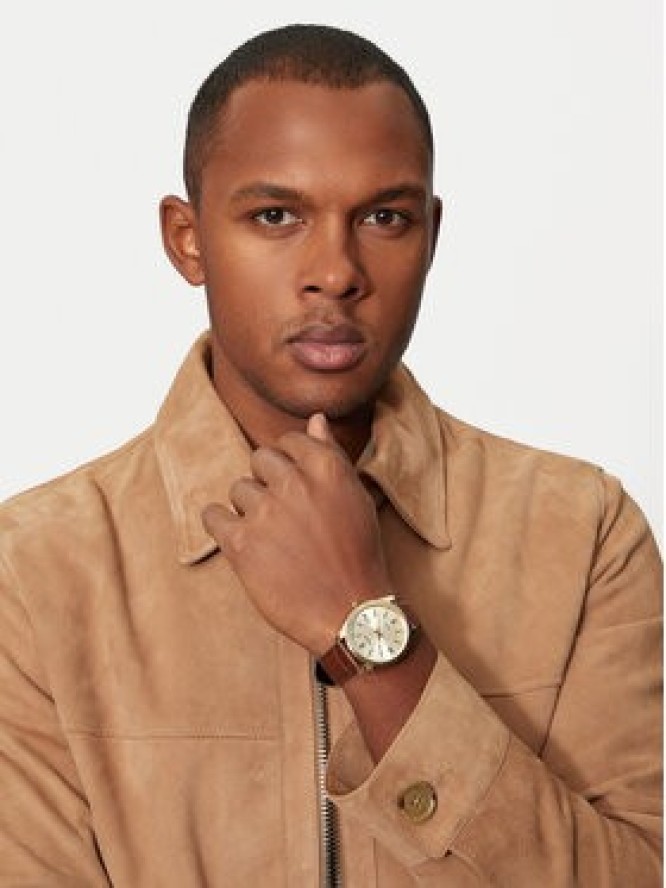 Casio Zegarek Timeless Collection MTP-1302PGL-9AVEF Brązowy