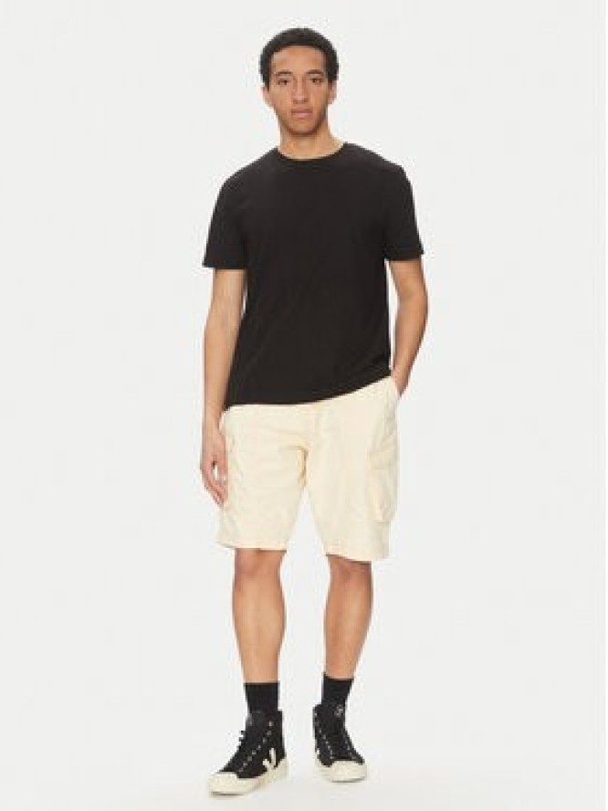 Alpha Industries Szorty jeansowe Canvas Acid 156259 Biały Regular Fit