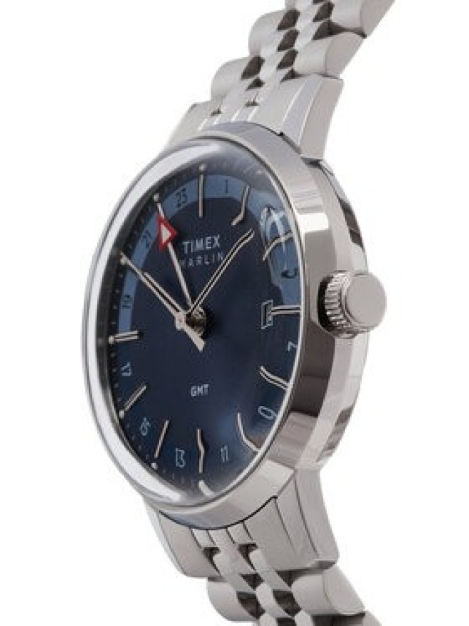 Timex Zegarek Marlin TW2Y47600 Srebrny