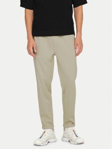 Only & Sons Spodnie materiałowe Linus 22029924 Beżowy Tapered Fit