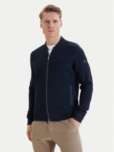 Bugatti Bluza 8750-15171E Granatowy Regular Fit