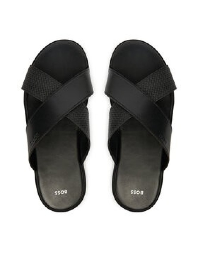 BOSS Klapki Darrel 50563155 Czarny