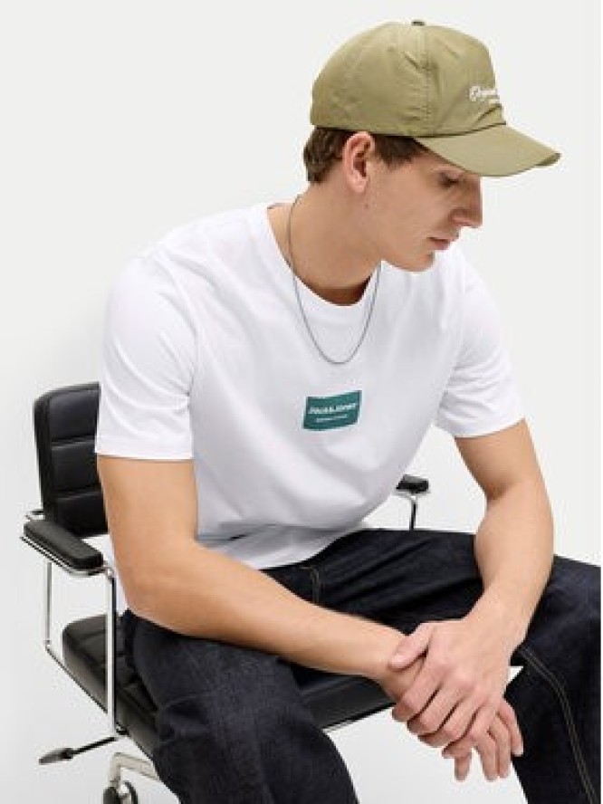 Jack & Jones T-Shirt Frank 12288092 Biały Relaxed Fit