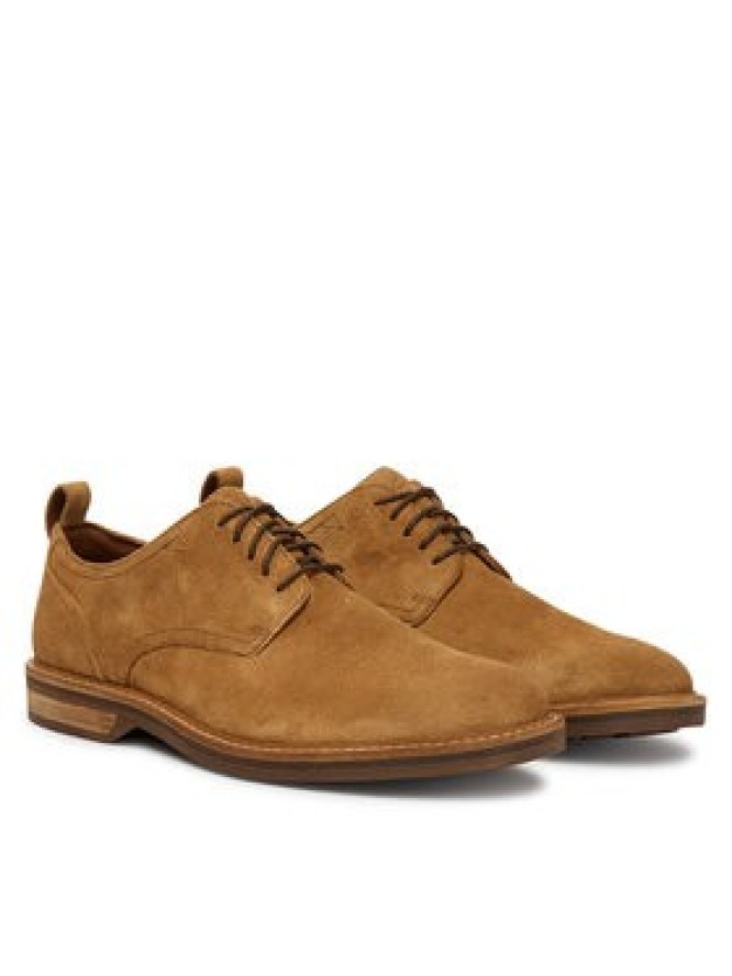 Clarks Półbuty Aldwin Lace 26186448 Brązowy