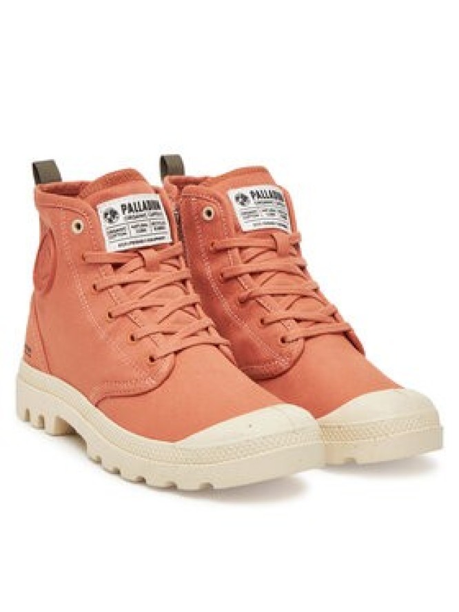 Palladium Trapery Pampa Hi Zip Organic 79101-666-M Pomarańczowy