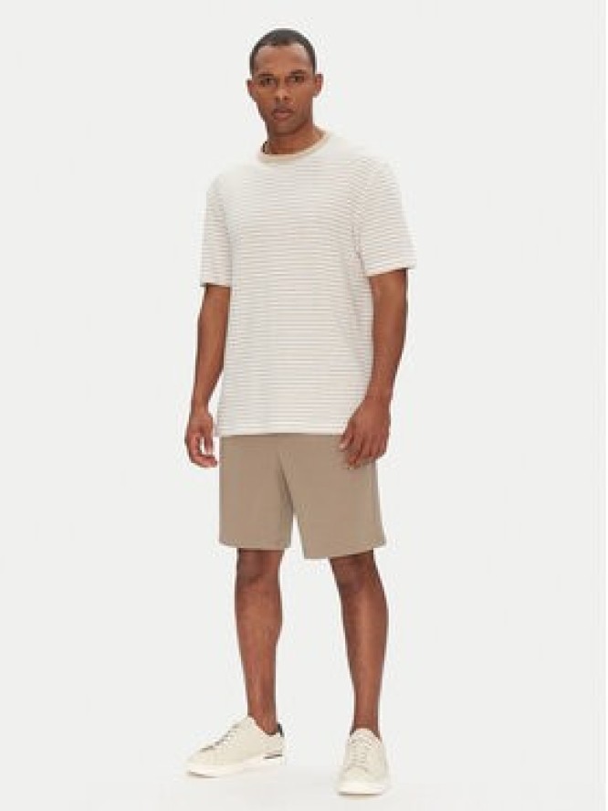 BOSS T-Shirt H-Taut 28 50537498 Beżowy Regular Fit