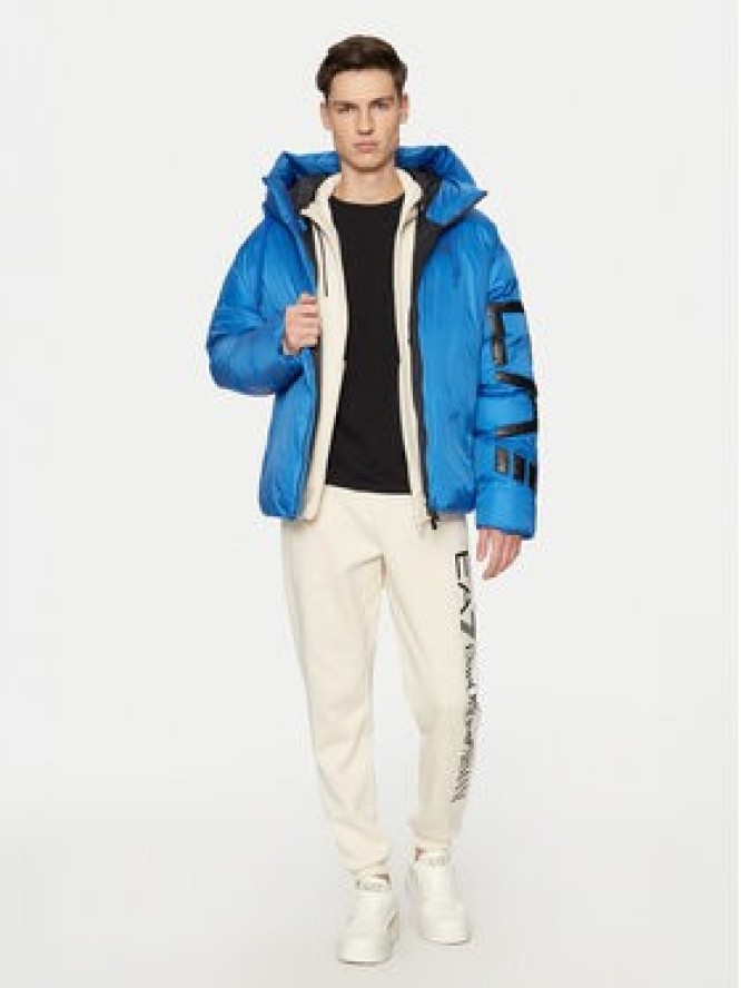 EA7 Emporio Armani Kurtka zimowa 6DPB19 PNGAZ 1528 Niebieski Regular Fit