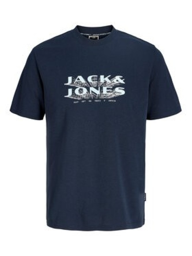 Jack & Jones T-Shirt Fusion 12289880 Niebieski Regular Fit