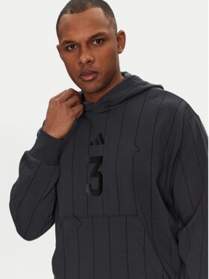 adidas Bluza Seasonal Essentials US Sport JD8095 Szary Regular Fit