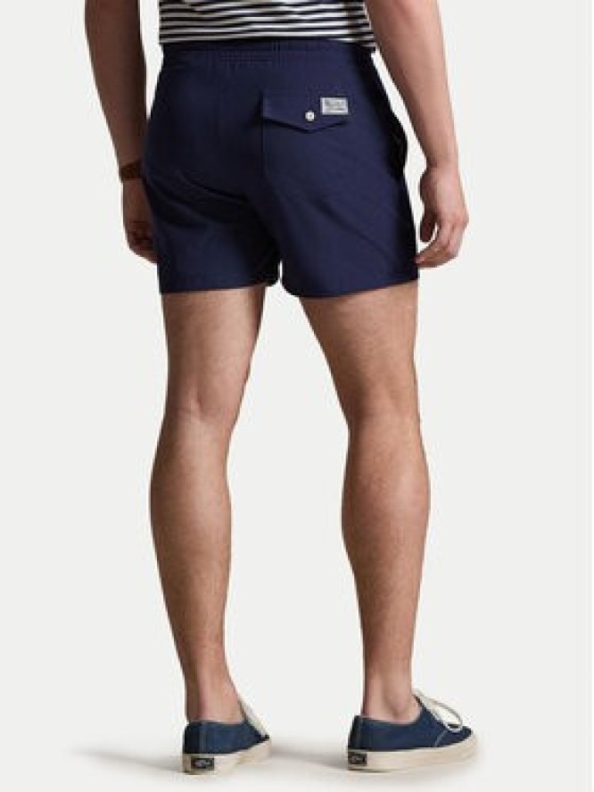 Polo Ralph Lauren Szorty kąpielowe 710B16721004 Granatowy Slim Fit
