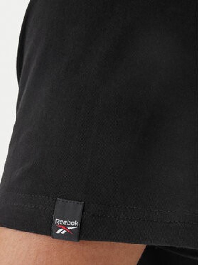 Reebok T-Shirt Finn RK25570CCM Czarny Regular Fit