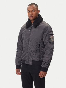 Napapijri Kurtka bomber A-Nemes NP0A891X Czarny Regular Fit