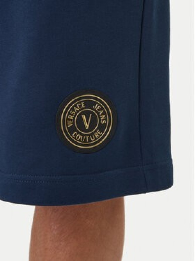Versace Jeans Couture Szorty sportowe 80GADT03 CF01T Granatowy Regular Fit