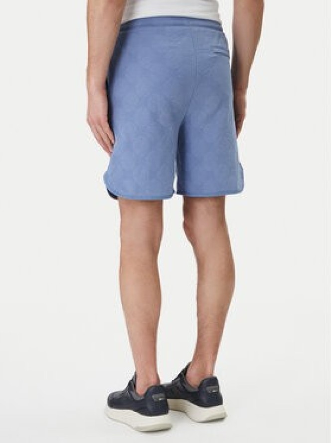 BOSS Szorty sportowe Member 50558883 Błękitny Relaxed Fit