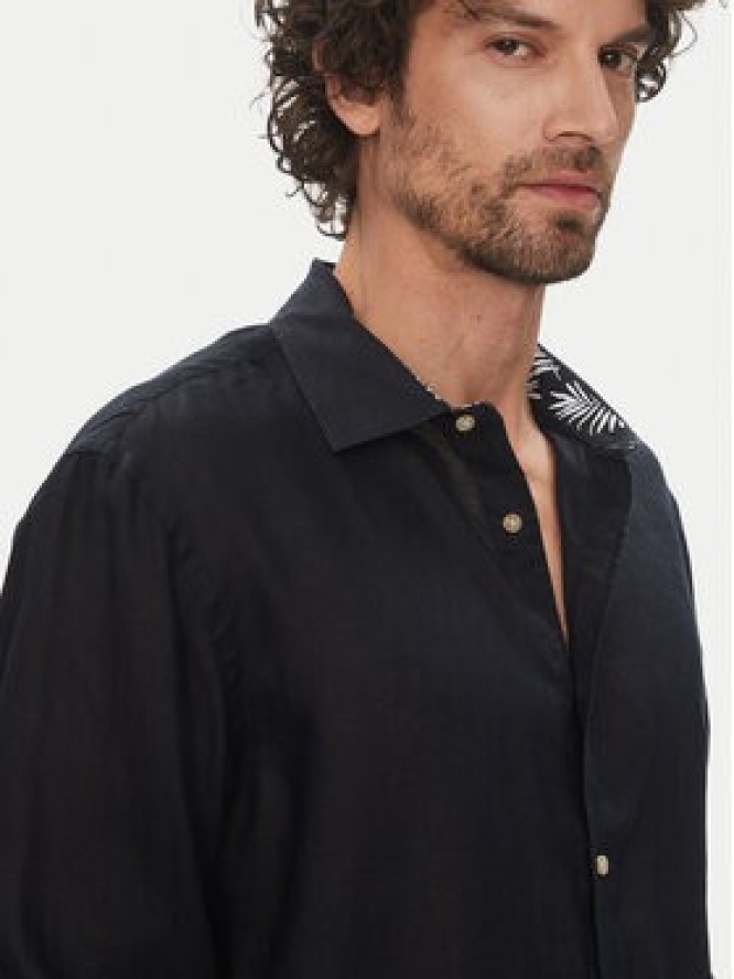 Liu Jo Koszula QA5097 T4359 94013 Granatowy Regular Fit