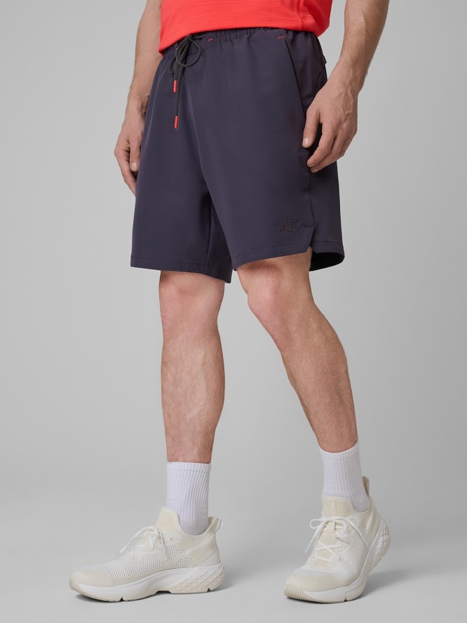 4F Spodenki treningowe szybkoschnące męskie - szare M