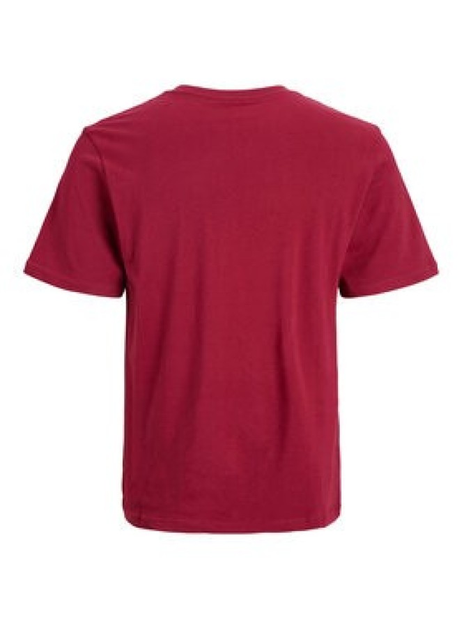Jack & Jones T-Shirt York 12283800 Czerwony Relaxed Fit