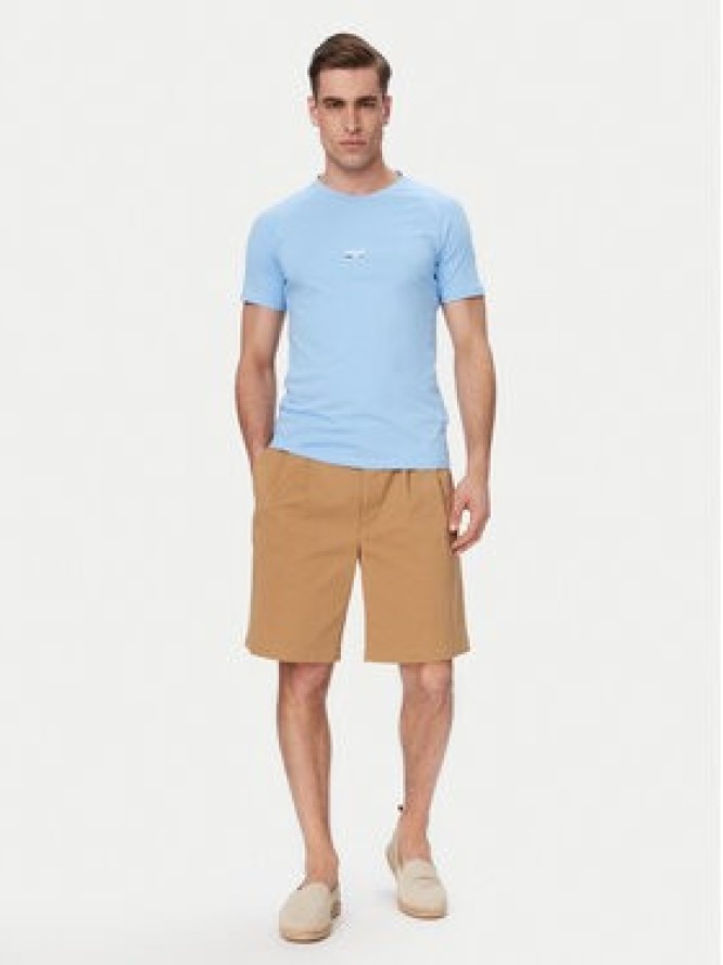 BOSS T-Shirt 50517970 Niebieski Slim Fit
