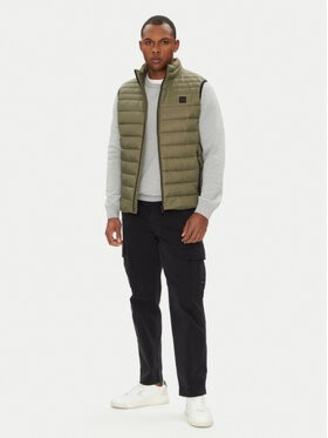 BOSS Kamizelka Odeno2 50530966 Zielony Slim Fit