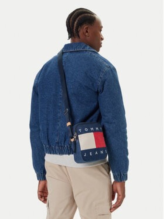 Tommy Jeans Saszetka Tjm Archive Denim Reporter AM0AM13814 Niebieski