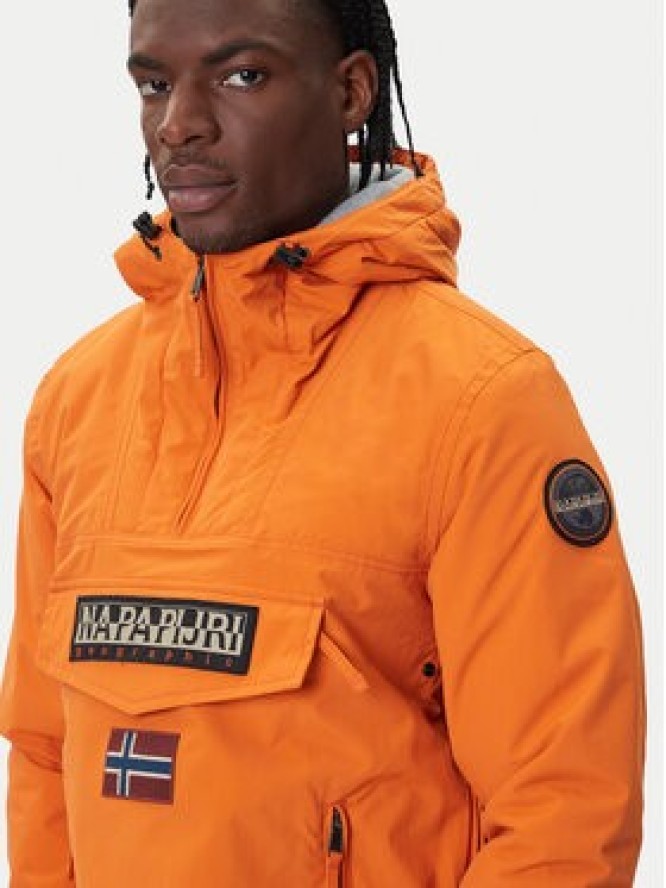 Napapijri Kurtka anorak Rainforest Pocket 2 NP0A4GMD Pomarańczowy Regular Fit