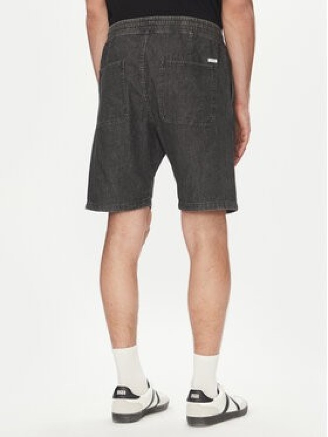 Jack & Jones Szorty jeansowe Tony 12270251 Czarny Relaxed Fit