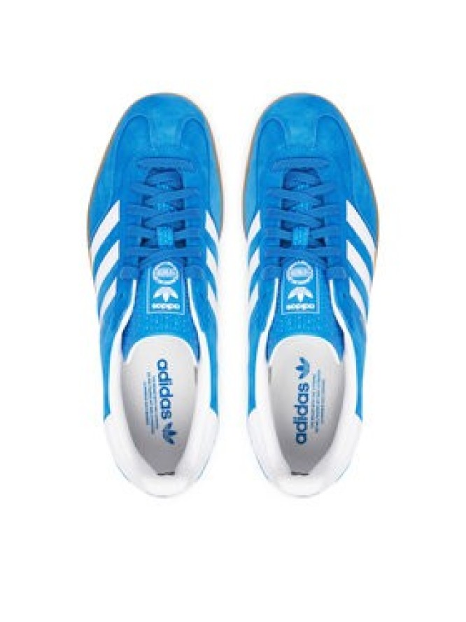adidas Sneakersy Gazelle Indoor JI2061 Niebieski