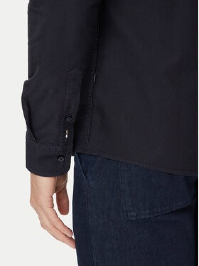 BOSS Koszula H-Roan 50544917 Granatowy Slim Fit
