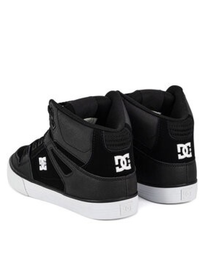 DC Shoes Sneakersy PURE HIGH-TOP WC ADYS400043-BLW Czarny