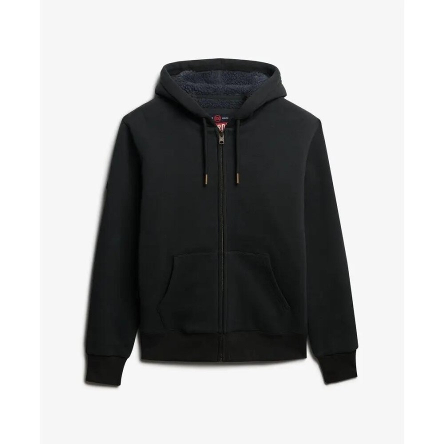 Bluza z kapturem i zamkiem błyskawicznym Superdry Borg