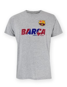 FC Barcelona dorosły szary T-shirt