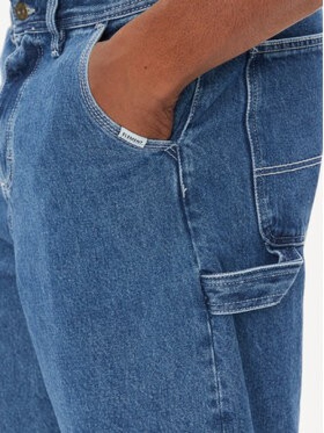 Element Szorty jeansowe Carpenter ELYDS00102 Niebieski Relaxed Fit