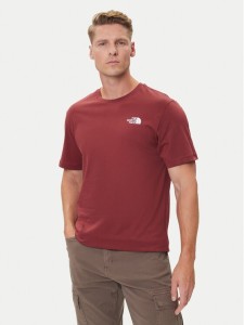 The North Face T-Shirt Redbox NF0A87NP Czerwony Regular Fit