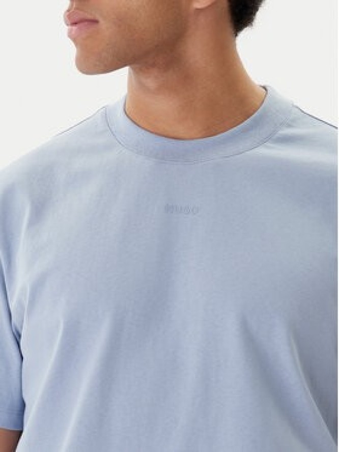 HUGO T-Shirt Dapolino 50488330 Fioletowy Relaxed Fit