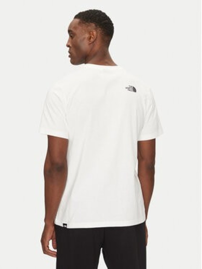 The North Face T-Shirt Fine NF0A8A6M Biały Regular Fit