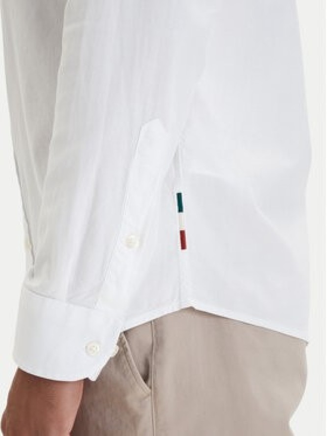 Aeronautica Militare Koszula 261CA1320UCT03532 Biały Regular Fit